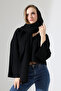 Women's Scarf V-Neck Soft Spanish Sleeve Knitwear Sweater