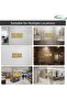 Door Sticker | English–Arabic Golden Wall Sign - 6