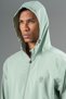 Regular Men's Hooded Water Green Tracksuit Top - 5