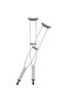 AID PLUS Adjustable Height Aluminium Medical Underarm Crutches Suitable For Adults Seniors Elderly P - 2