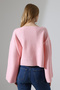 Women's Spanish Sleeve V-Neck Casual Knitwear Sweater - 4
