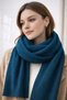 Women's Puffy Soft Textured Knitwear Scarf Aw25At0002 - 5
