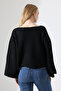 Women's Spanish Sleeve V-Neck Casual Knitwear Sweater - 5