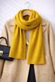 Women's Puffy Soft Textured Knitwear Scarf Aw25At0002 - 4