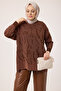 44219 - Stylish Comfortable Rayonelit Women's Long Flowy Slim Knit Sweater