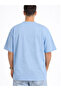 Men's Oversize Loose Cut T-shirt Plain Black White Colored Crew Neck Cotton Summer Plain Basic - 5