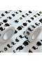 500PCS 500PCS Black Cat Sticker Rolls Funny Cartoon Cat Meme Cute Label Decals Crafts for Laptop Gui - 2