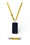 Yellow Boom Model Phone Strap Phone Neck Lanyard / Compatible with All Phones and Keychain