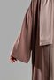 طقم عباية نور - بودرة - 8