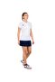 Team Mesh Polo White Color Women's T-Shirt - 3