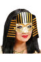 قناع فرعون مصري مع جهاز مطاطي 21x23 سم - 2