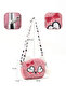 Pudra Shk285 Plush Fabric, Embroidered, Zippered Single Compartment Girl's Bag - 4