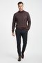 Men's Half Turtleneck Patterned Sweater - 2