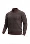 Men's Half Turtleneck Patterned Sweater - 4