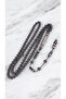 Black Sea Coral Yüsür Silver Inlaid 99-Piece Prayer Beads