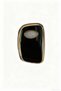 Hyundai I20 I10 Elantra Silicone Key Case Cover Black Gold - 2
