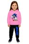 Sonic Printed Children's Tracksuit Set 3 Thread Ş Fleece-Lined Cotton Fabric Hooded