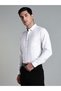 Men White Spread Collar Formal Shirt - 4