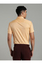 Men Yellow Short Sleeve Oxford Shirt - 3