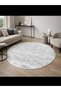 Horizon Round Decorative Modern Soft Thick Textured Embossed Carpet Runner - 3