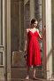 Women's Lace Tulle Feather Detailed Nightgown Dressing Gown 2-Piece Set