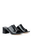 , Women's Heeled Slippers 161996Z304 Black - 2