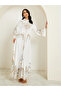 Women Placement Print Jalabiya with Pearl Embellishment - 3