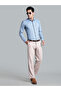 Men Light Blue Cotton Formal Shirt - 5