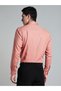 Men Peach Slim Fit Formal Shirt - 3