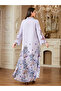 Women Floral Printed Embellished Jalabiya - 6
