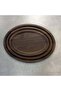 طقم صواني خشب بيضاوي Rectangular Wooden Tray Set