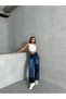 Two-tone flared jeans - 6