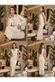 Women, Piped Detail Button Crop Cardigan/Zero Sleeve Dress Knitwear Set/Set New Season - 3