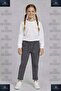 Girl's Pants with Elastic Waist and Lycra Folded Legs2 - 2