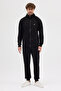 Compact Cotton Comfort Fit Men's Hooded Tracksuit Set Ally-3042 - 6