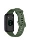 Huawei Band 10 / 9 / 8 Compatible 3-Pack Silicone Cord Set with Buckle - Soft Durable Sports Strap - 4