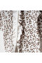 Leopard Print Ruffled Romper Blanket Hospital Discharge Self-Glove Set of 3 100% Cotton - 3