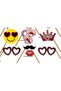 13 Pieces 14 February Valentine's Day Talking Balloons Selfie Sticks for Photo Shoots... - 4