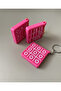 Movable Tic Tac Toe Game Keychain - Gift for Lover, Friend Xox Game - 4