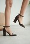 Camaiore Women's Patent Leather Faux Leather Heeled New Classic Shoes - 4