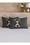 غطاء وسادة مكون من قطعتين من LCW HOME Mixed Bear مقاس 50x70 سم - 2