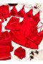 Red 8 Piece Giant Dressing Gown Dowry Set - 3