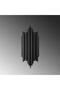 Modern Metal Body Sconce in Glossy Black, E14 Compatible for Reading Corner and Entrance - 6