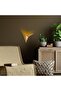 Shiny Gold Metal Sconce Wall Lamp with G9 Socket 34X5X34 cm Living Room Lighting - 3