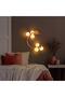 Shiny Gold Glass 6-Piece Sconce Modern Lighting - 5