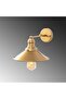 Conical Stylish Metal Body Single Pendant Lamp Chandelier Shiny Gold E27 Compatible - 3