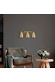 Shiny Gold Metal Sconce E27 Wall Lighting 60X21X21 cm Bedroom and Living Room - 2