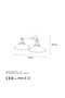 Conical Stylish Metal Body Sconce, E27 Compatible for Kitchen and Entrance - 6