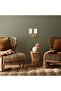 Stylish Glass 2-Piece Sconce Shiny Gold E27 Compatible Living Room Lighting - 3