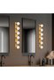 Shiny Gold Metal Sconce E27 Wall Lighting 91X10X10 cm Living Room - 4